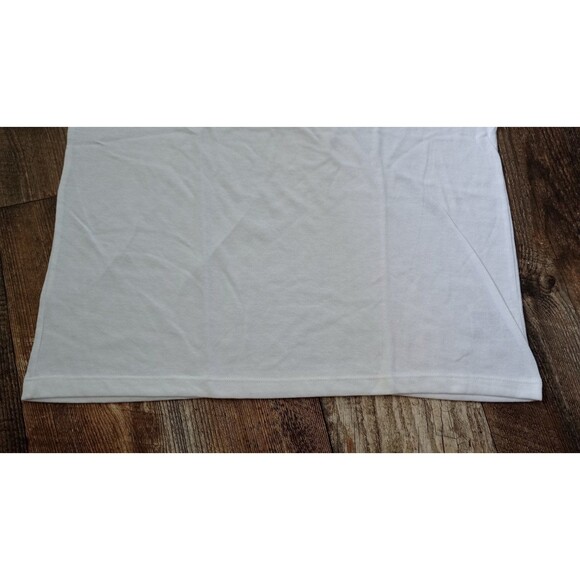 NWT Women's Champion Powerblend Muscle Tee in White, Size Medium - Picture 3 of 6